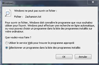 ouvrir avec 1
